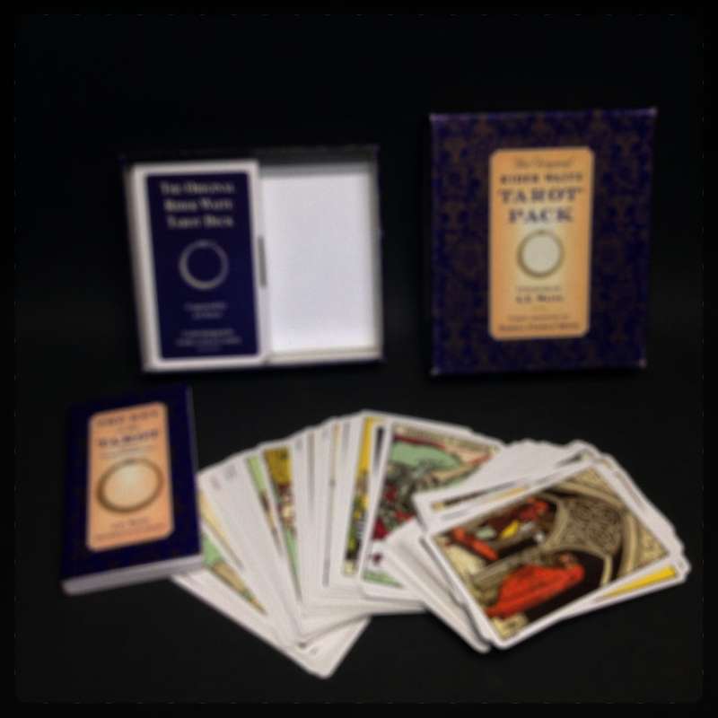 Original Boxed The Key to the Tarot, Cards and Instruction Booklet!!!
