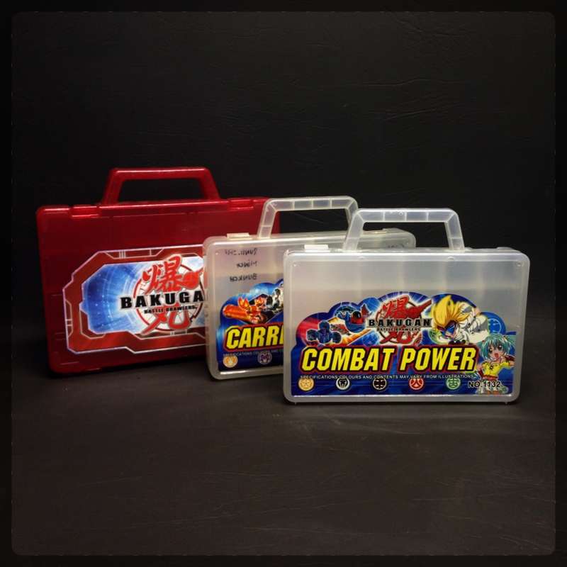 Original BAKUGAN Hard Plastic Carry Cases