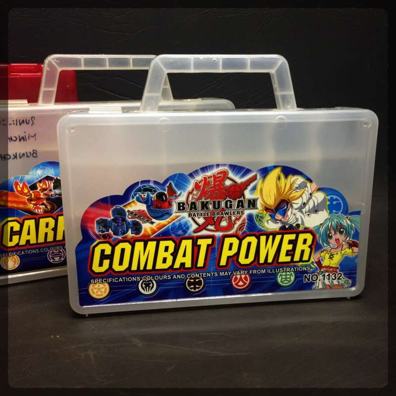 Original BAKUGAN Hard Plastic Carry Cases