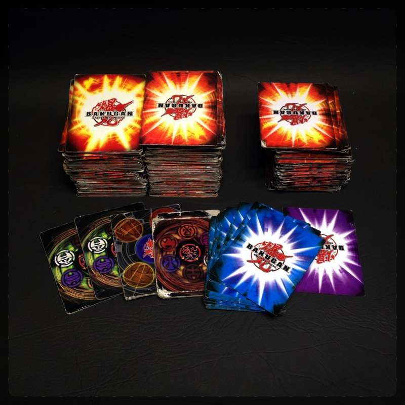 MASSIVE Collection of  Original Bakugan Battle Brawlers Collectors Cards (Magnetic and Normal)!!!