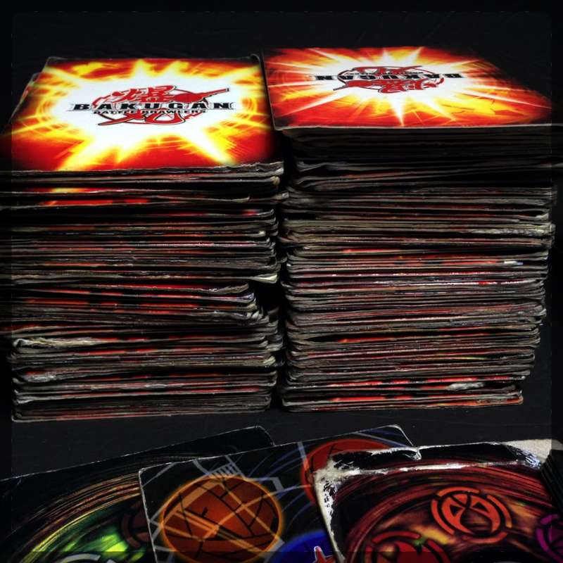 MASSIVE Collection of  Original Bakugan Battle Brawlers Collectors Cards (Magnetic and Normal)!!!