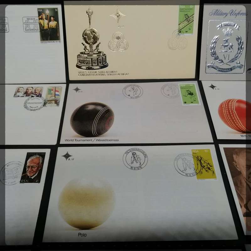 Large Vintage South African 1st Day Cover Collection (Bid for All)
