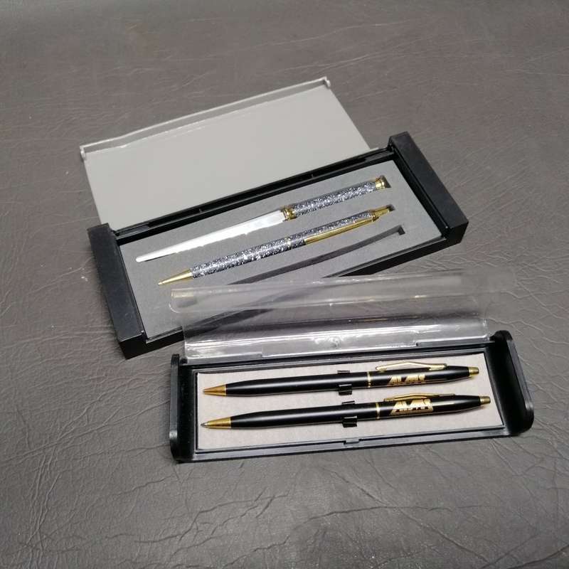Two Boxed Sets Of Quality Pens, Pencil and Letter Opener!!!