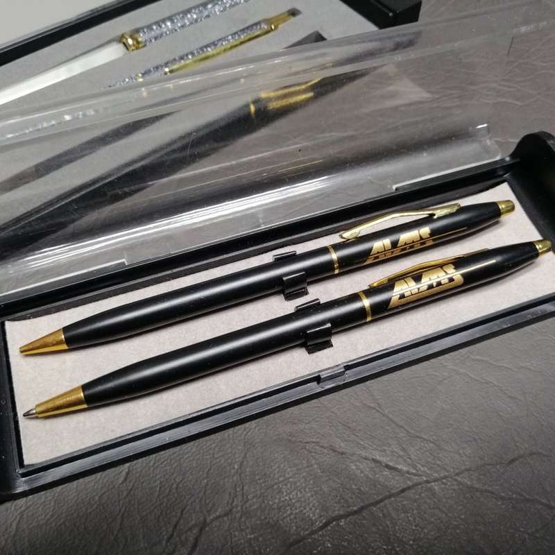 Two Boxed Sets Of Quality Pens, Pencil and Letter Opener!!!