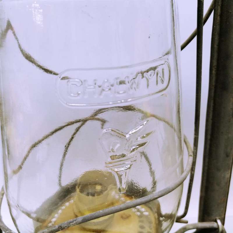 RARE!!! Two South African Original Chalwyn Pilot Lanterns (One No Glass, Converted to Electric)