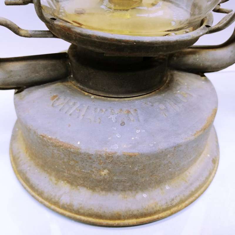 RARE!!! Two South African Original Chalwyn Pilot Lanterns (One No Glass, Converted to Electric)