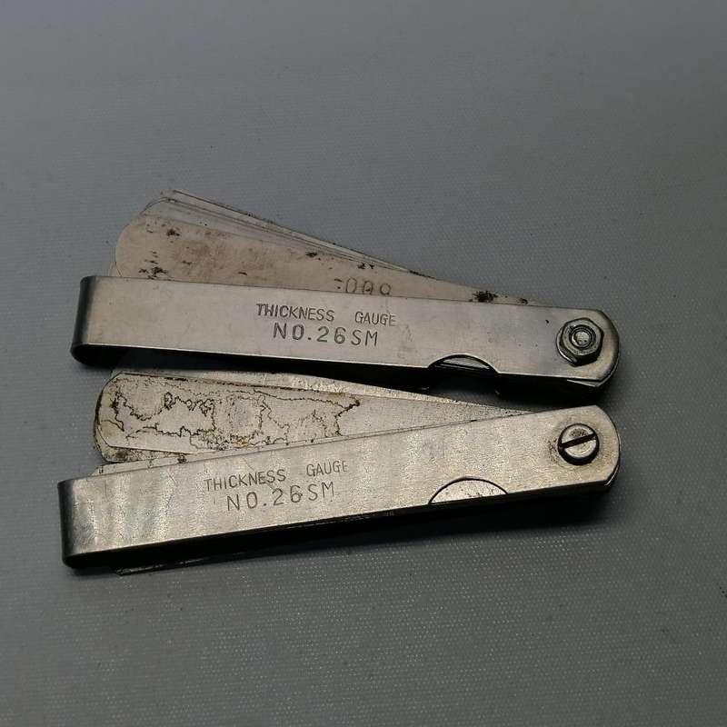 Original Vintage No.26 SM Thickness Gauge Combo!!!