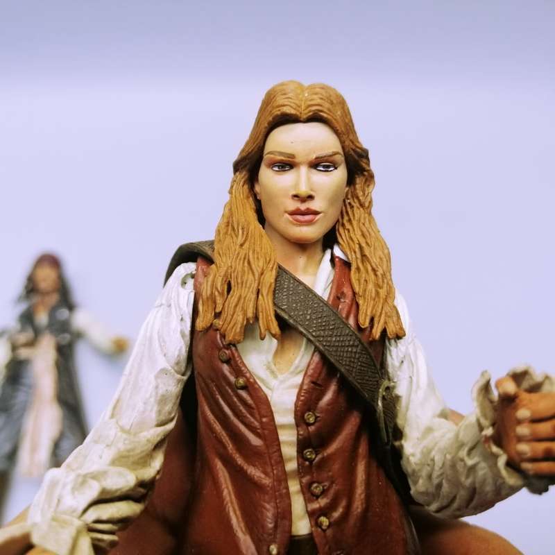 Two Original Highly Detailed Pirated of the Caribbean Figurines (12inch Bid for Both, No Boxes)