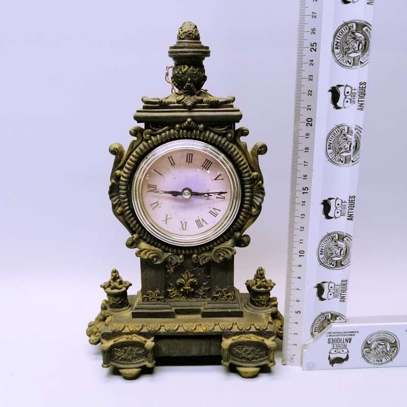 Original Cast Composite Material Highly Decorative Mantel Clock!!!