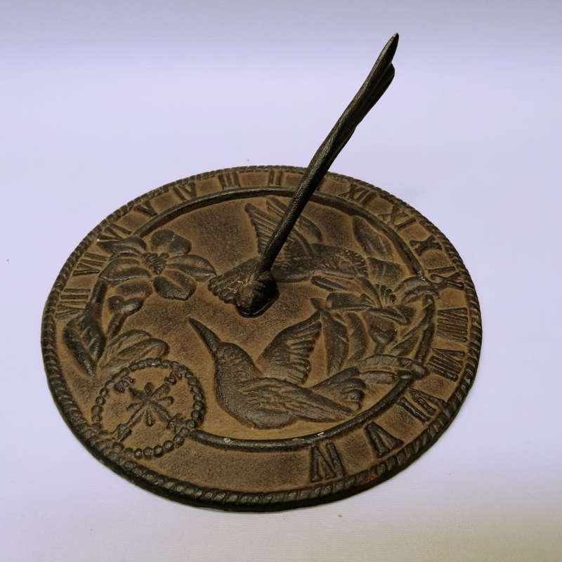 Original Cast Iron Sundial!!!