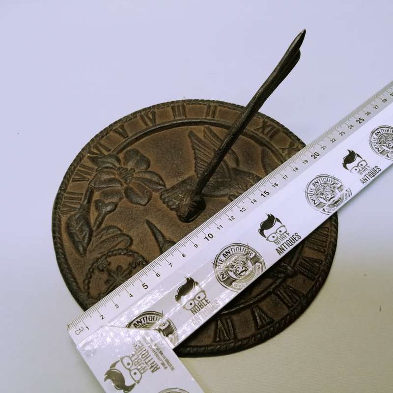 Original Cast Iron Sundial!!!