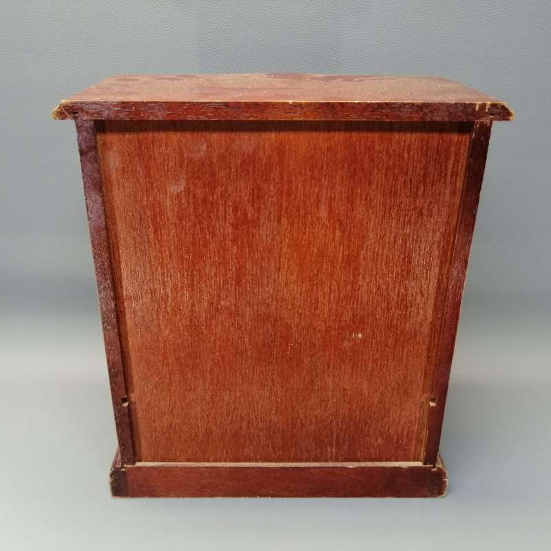 Original Wood and Glass Jewelry Case With Drawer!!!