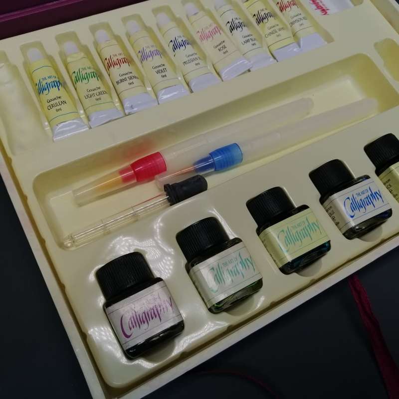 Boxed Calligraphy Set 2