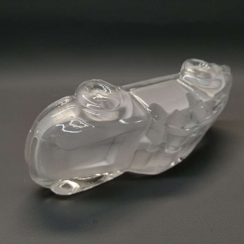 Original Frosted Glass Porsche 911 Turbo Paperweight!!!