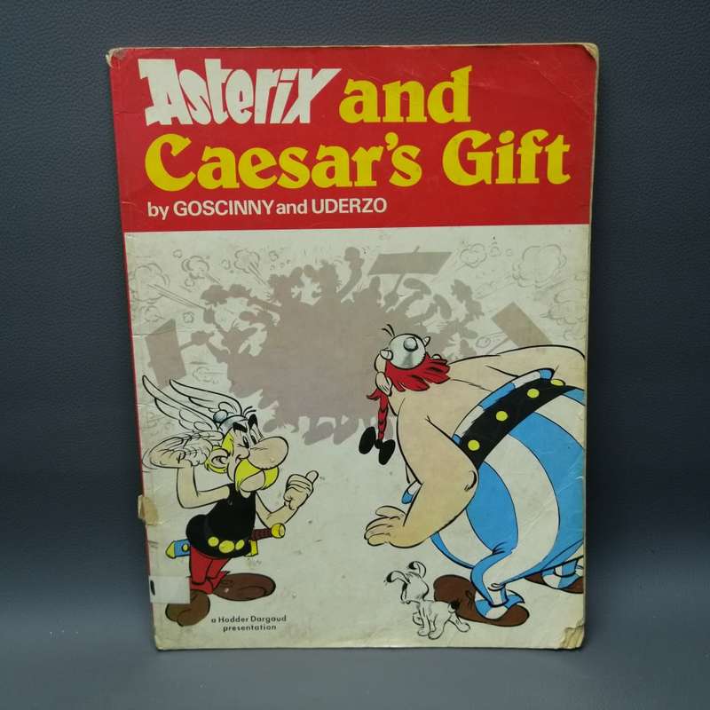 Original R. Goscinny Asterix and Caesar's Gift