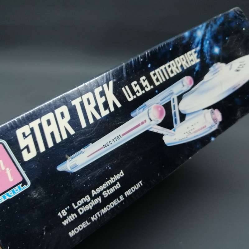 Original 1989 Vintage Sealed Boxed Star Trek U.S.S Enterprise - 460mm ERTL Kit!!!