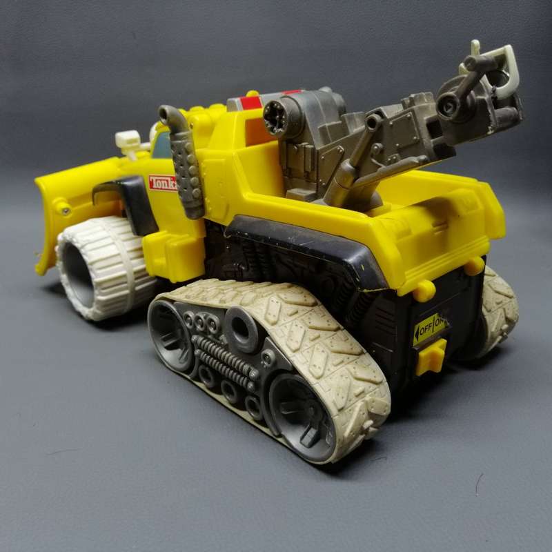 LARGE Original Tonka Battery Operated Snow Plow and Tow-truck