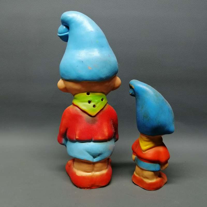 Large Original 1960's Squeaky Toy and Lamp Shade Noddy Combo!!!