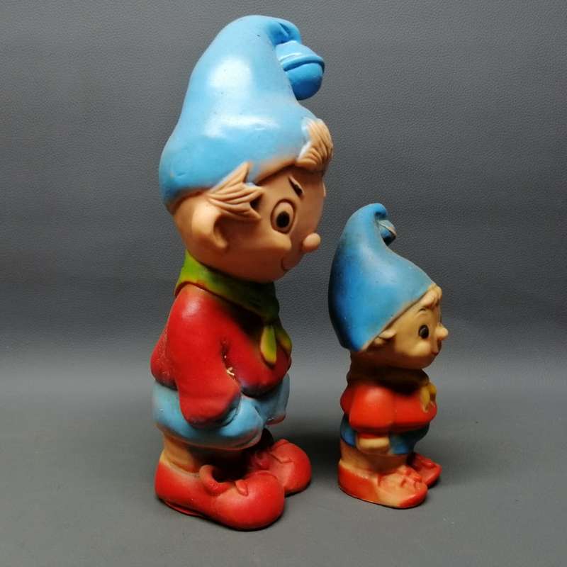 Large Original 1960's Squeaky Toy and Lamp Shade Noddy Combo!!!