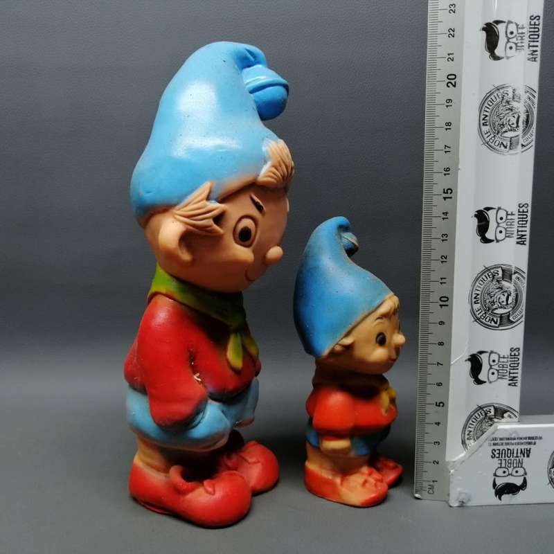 Large Original 1960's Squeaky Toy and Lamp Shade Noddy Combo!!!