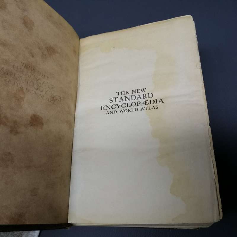 1936 The New Standard Encyclopedia and Atlas!!!