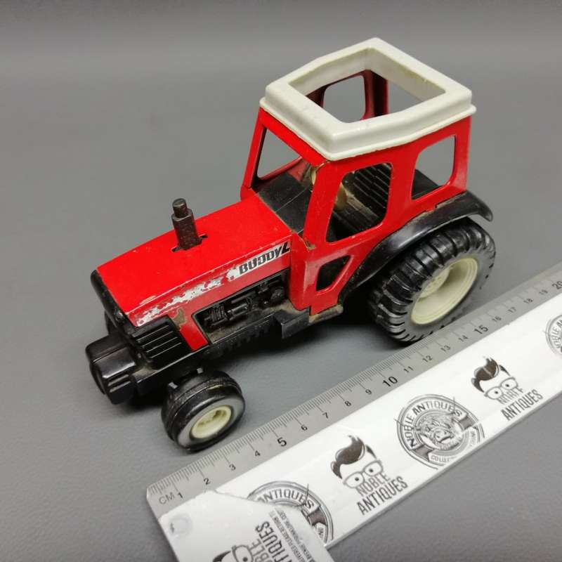 Large Original 1982 Tin and Hard Plastic Buddy L Corp Tractor!!!