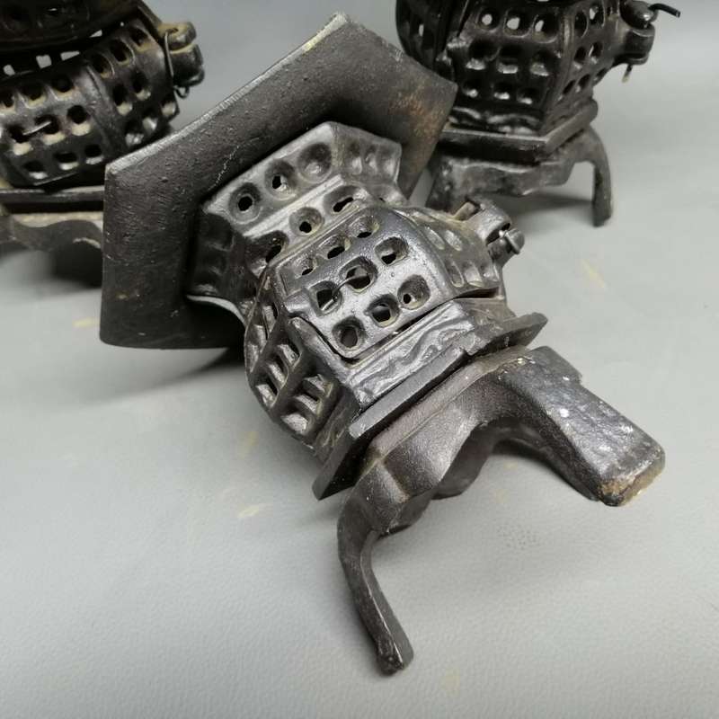 Three Original Cast Iron Oriental Lanterns!!! Bid per Item