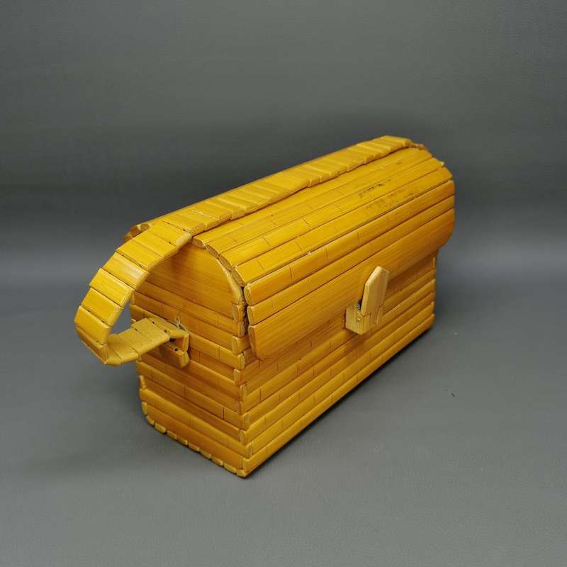 Large Original Hand Crafted Bamboo Hand Bag!!!