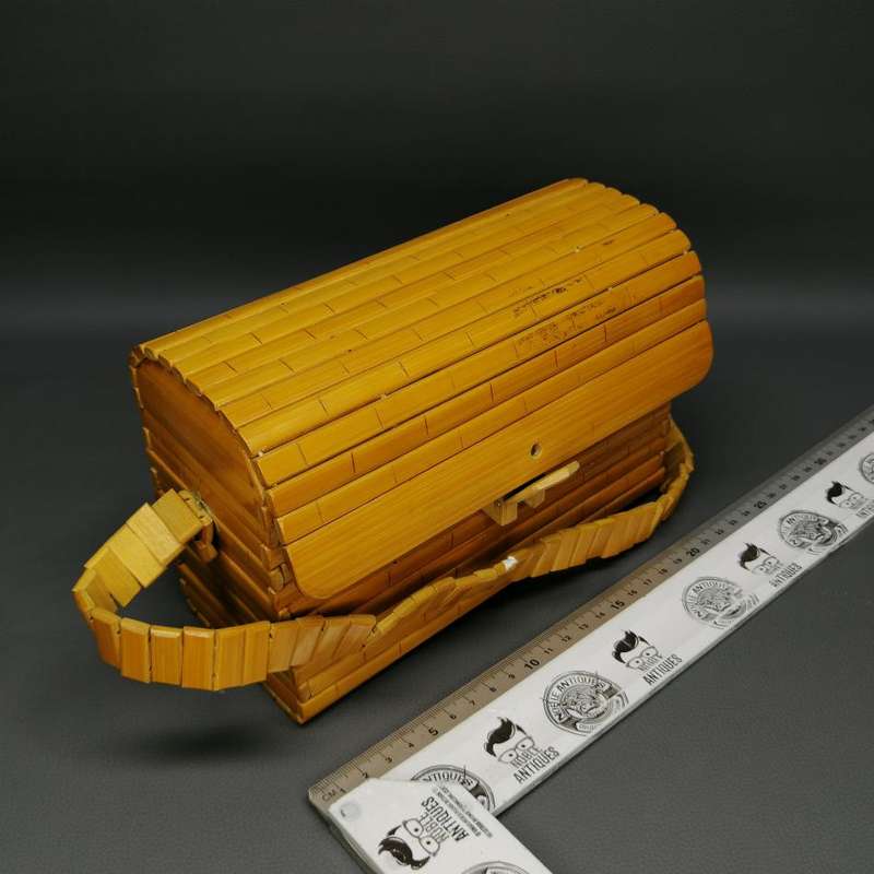 Large Original Hand Crafted Bamboo Hand Bag!!!