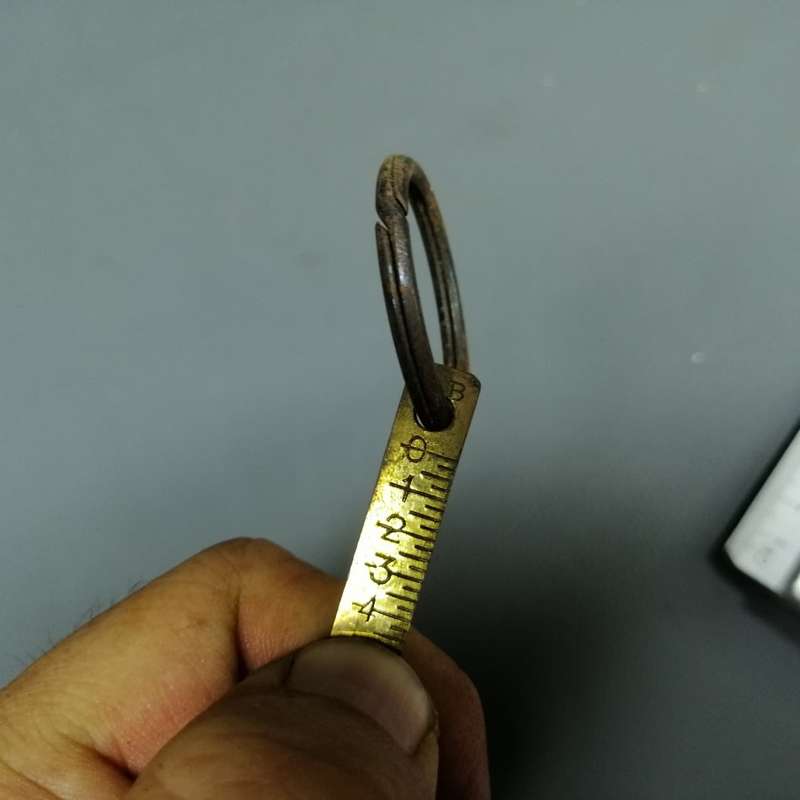 Antique Brass Morganite Kg and LB Hanging Scale!!!