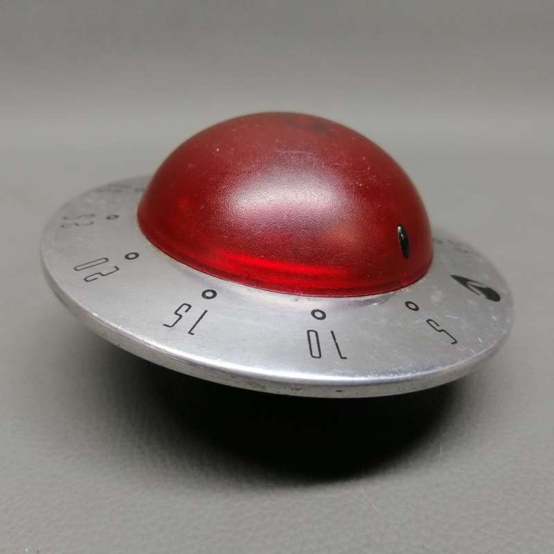Retro Chrome Alien Spaceship Styled Kitchen Timer!!! Working!!!