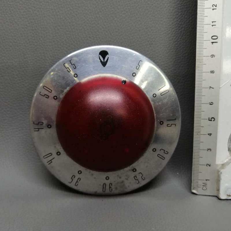 Retro Chrome Alien Spaceship Styled Kitchen Timer!!! Working!!!