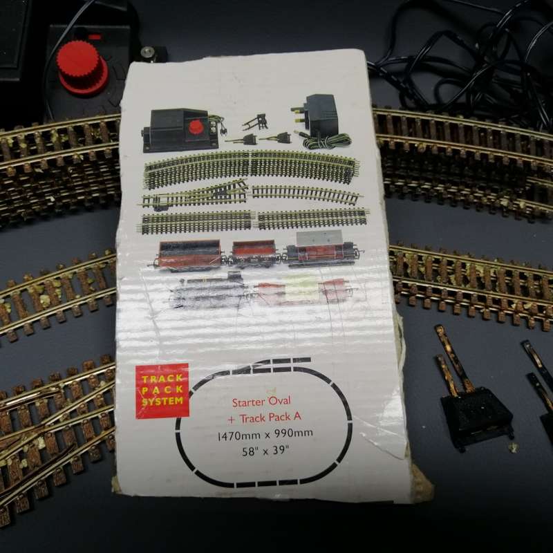 Original Hornby HO Scale Tracks, Transformer and Train Controller Combo!!!