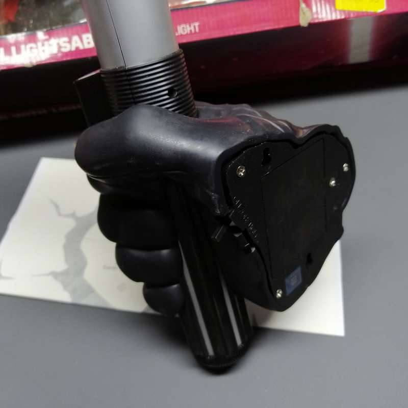 Original Wall Mounted Boxed Darth Vader 1:1 Scale Light Saber Lamp!!! (Not Tested)