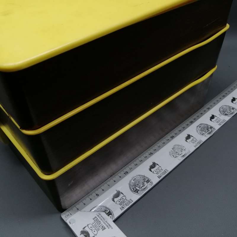 Large Vintage Multi Compartment Sewing Box With Content!!!