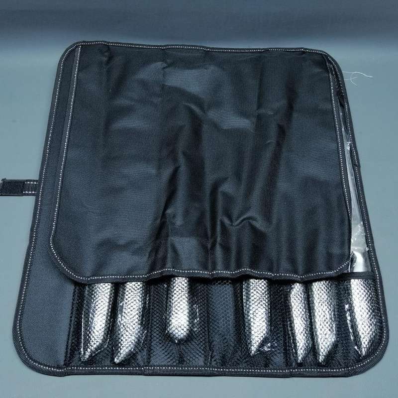 Original Ottinger Bavaria Chefs Roll Out Knife Case With Knives!!!