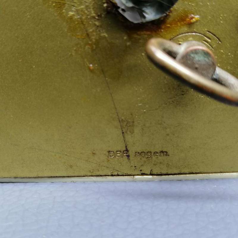 RARE!!! Original Vintage German Dancing Ballerina Music Box Alarm Clock - Working!!!