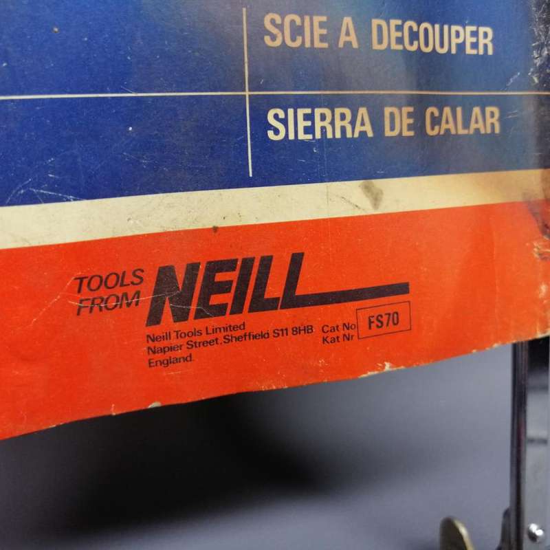 Original Eclipse by Neill Tools Hand Figure Saw With Extra Blades!!!