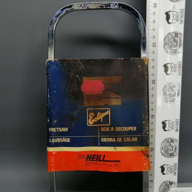 Original Eclipse by Neill Tools Hand Figure Saw With Extra Blades!!!