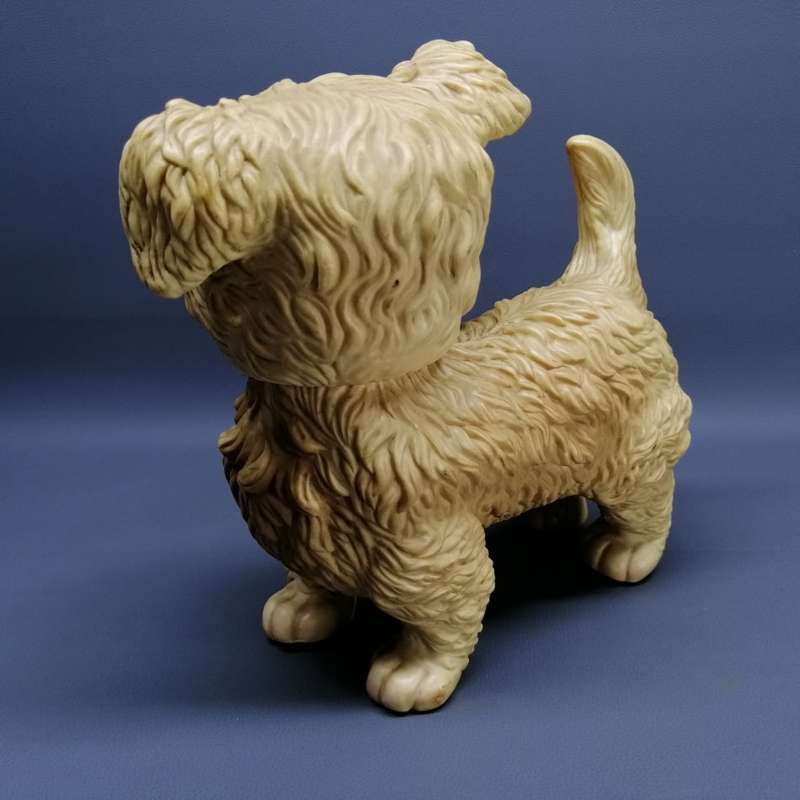 Large Vintage 1960's Squeaky Toy With Moving Head and Opening Eyes!!!