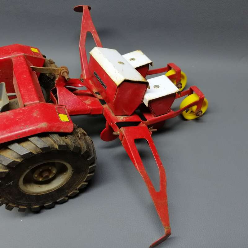 LARGE Original Vintage Massey Ferguson 290 Tractor and Plow!!!