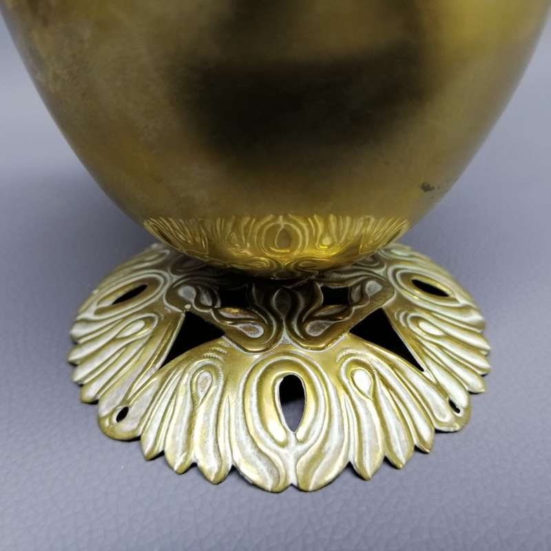 Original Solid Brass 1920's Jewish Sukkot Etrog!!!