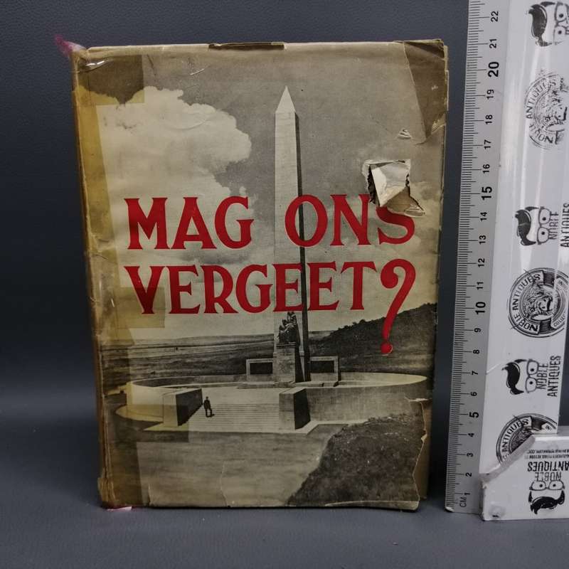 RARE!!! 1938 "Mag ons Vergeet" by E Neetling