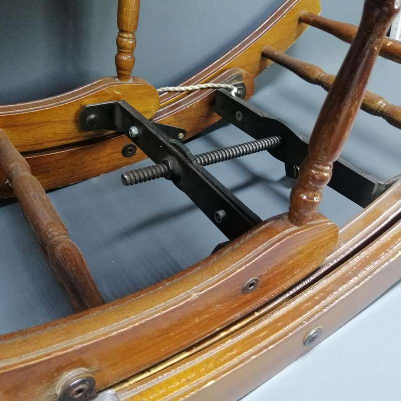 RARE!!! Antique Adjustable Kiddies Rocking Chair - Transforms into Upright Sitting Chair!!!