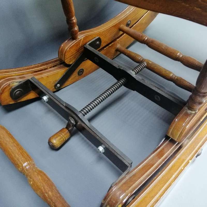 RARE!!! Antique Adjustable Kiddies Rocking Chair - Transforms into Upright Sitting Chair!!!