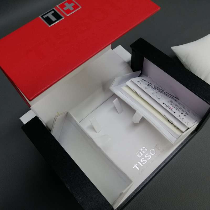 Original Tissot Swiss Watch Box With Historical Booklet and Watch Booklets Included!!!