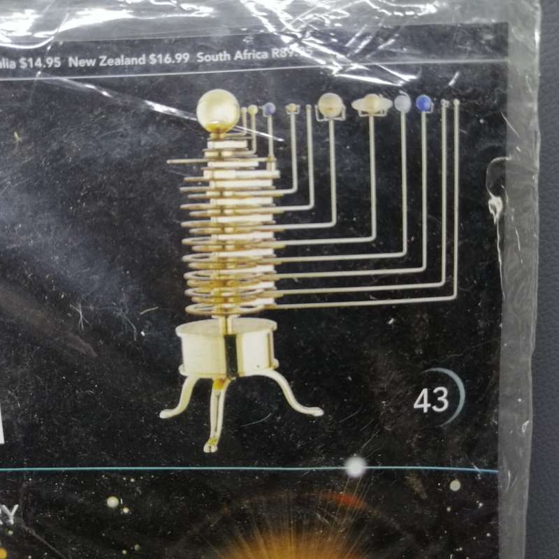 RARE!!! MASSIVE Solid Brass Solar System Building Collection (Not Sure if Its Complete(