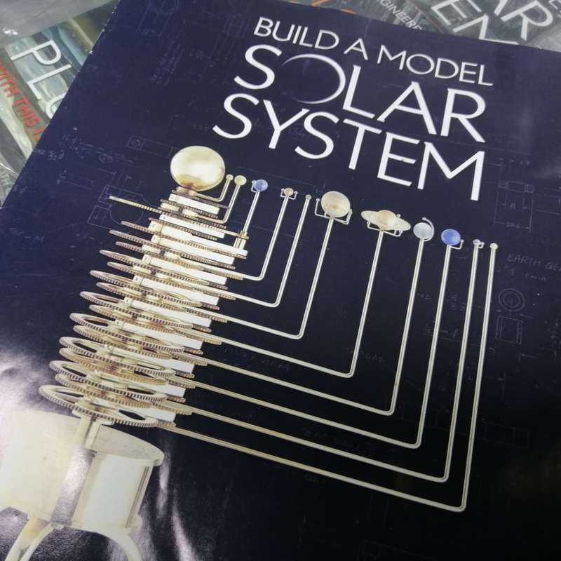 RARE!!! MASSIVE Solid Brass Solar System Building Collection (Not Sure if Its Complete(