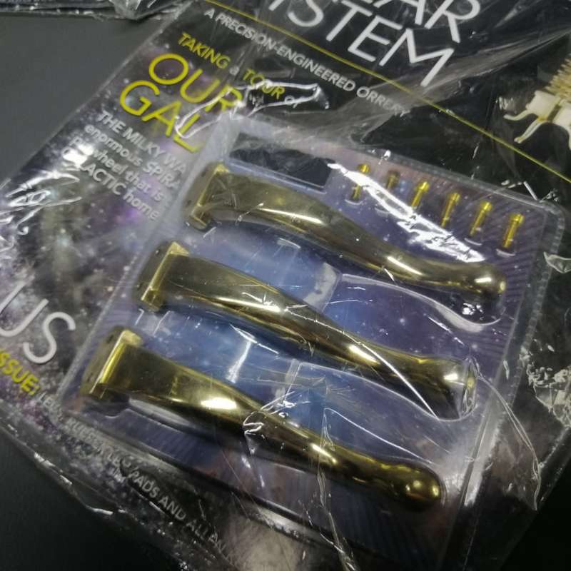 RARE!!! MASSIVE Solid Brass Solar System Building Collection (Not Sure if Its Complete(