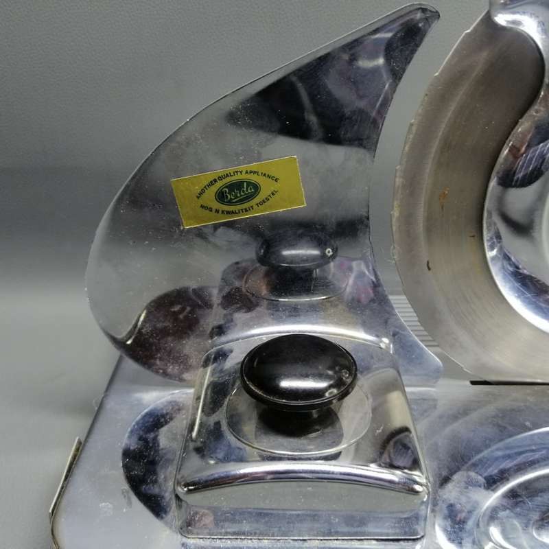 Original Retro Chrome Boxed Berda Bread and Meat Slicer!!!